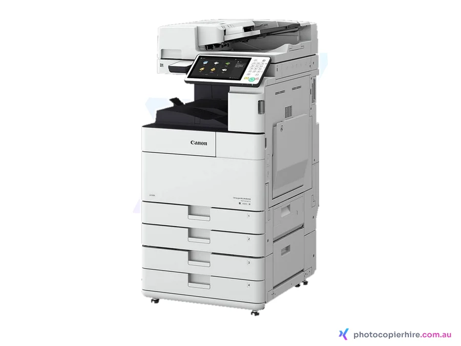 Canon imageRUNNER ADVANCE 4545i III photocopier, the same body family as the Canon imageRUNNER ADVANCE 4500 III series, for hire, rent or sale in Brisbane