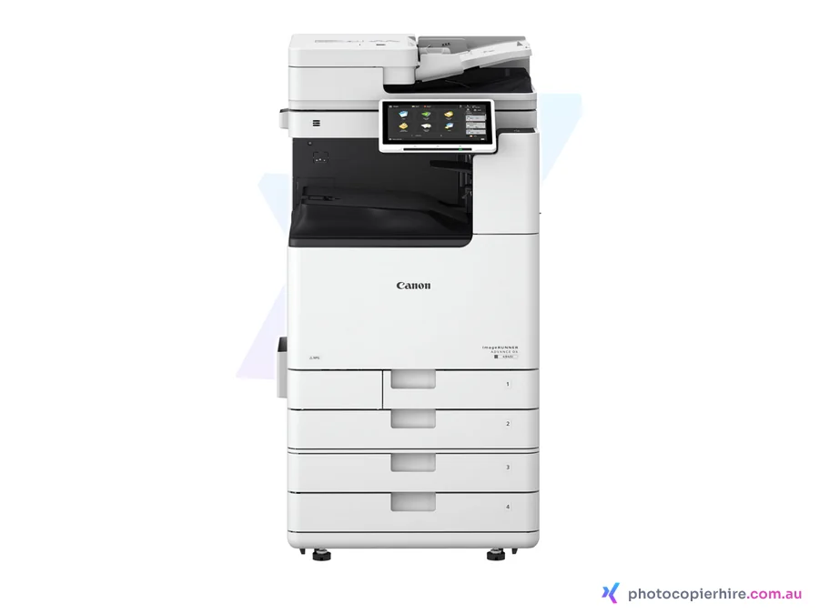 Canon imageRUNNER ADVANCE DX 4935i photocopier, the same body family as the Canon imageRUNNER ADVANCE DX 4900 series, for hire, rent or sale in Brisbane