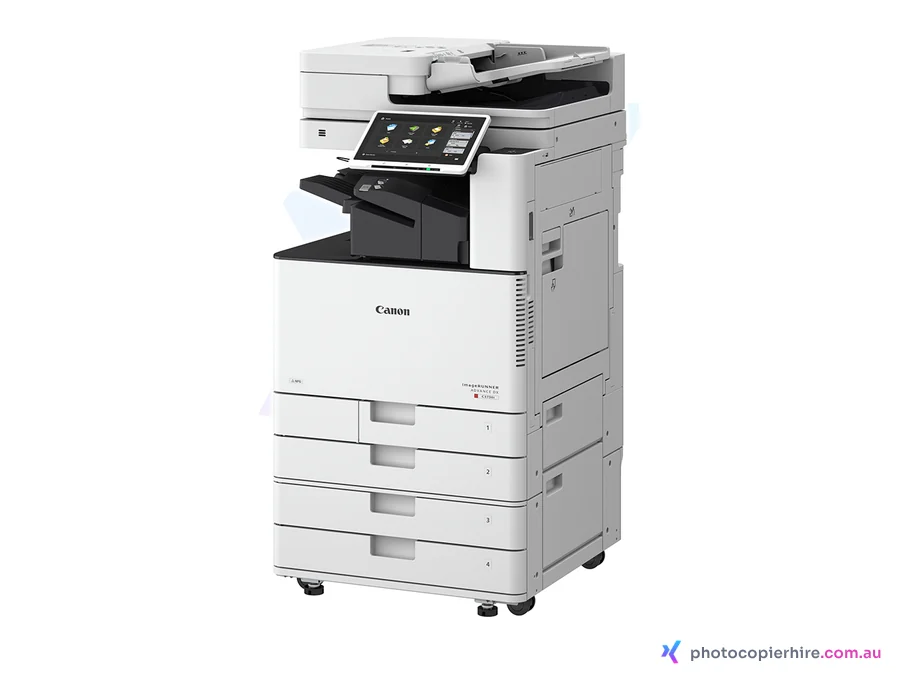 Canon imageRUNNER ADVANCE DX C3725i photocopier, the same body family as the Canon imageRUNNER ADVANCE DX C3700 series, for hire, rent or sale in Brisbane