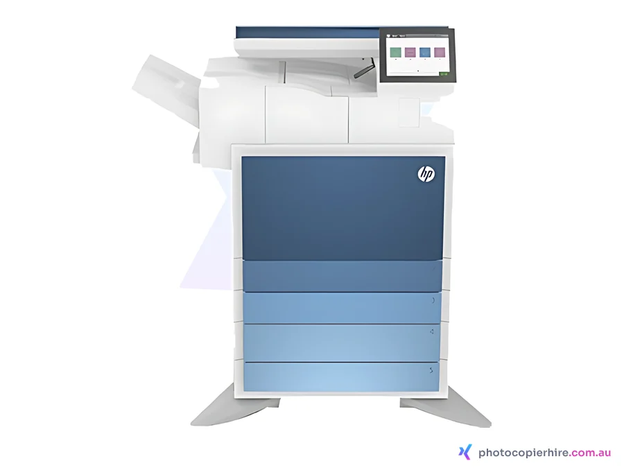 HP E78223 photocopier, the same body family as the HP Color LaserJet Managed E785, for hire, rent or sale in Brisbane