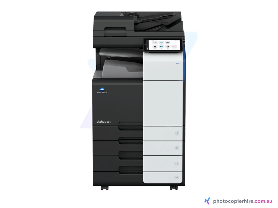 Konica Minolta bizhub 301i photocopier for hire, rent or sale in Brisbane