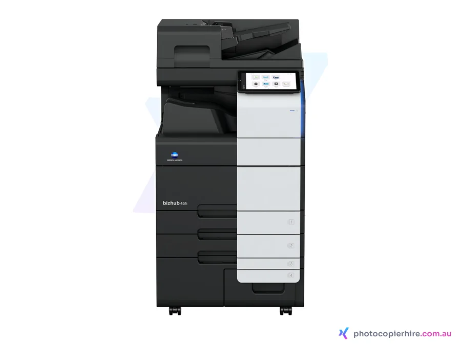 Konica Minolta bizhub 451i photocopier for hire, rent or sale in Brisbane
