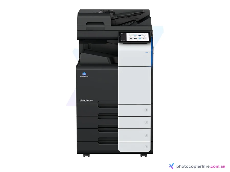 Konica Minolta bizhub C450i photocopier, the same body family as the Konica Minolta bizhub C250I, for hire, rent or sale in Brisbane