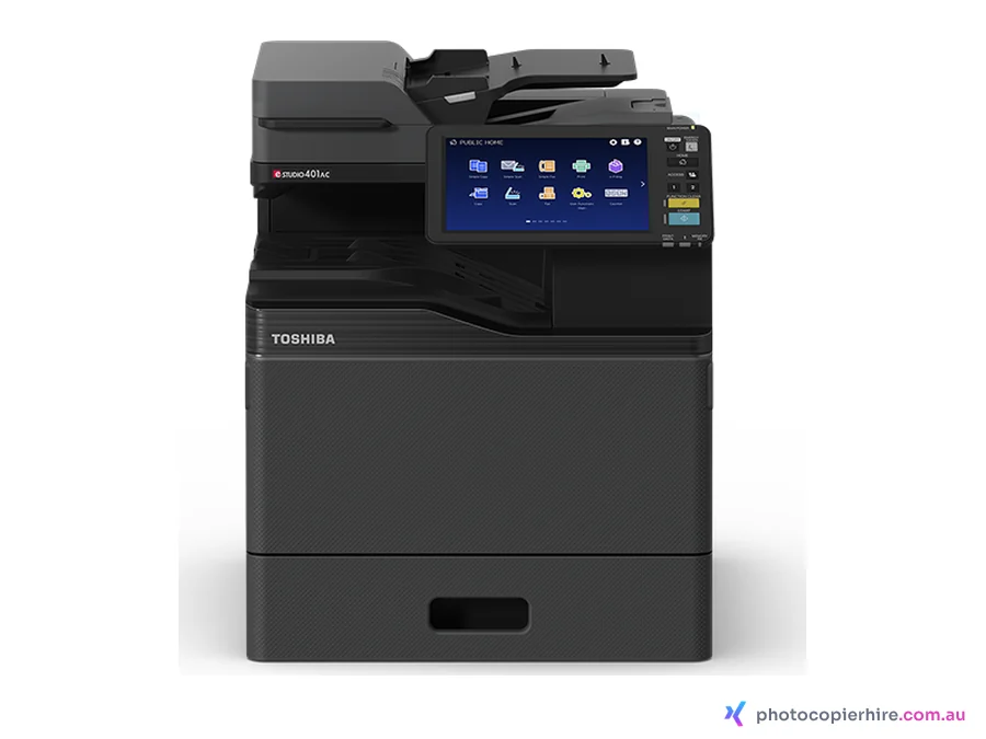 Toshiba e-STUDIO 331AC photocopier, the same body family as the Toshiba e-STUDIO331AC and 401AC, for hire, rent or sale in Brisbane
